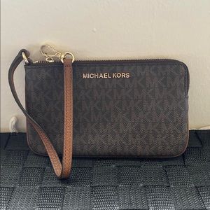 Michael Kors Medium Logo Wristlet